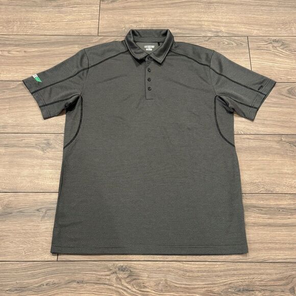 OGIO Other - Ogio Mens Performance Golf Polo Shirt Dark Grey Short Sleeve Size Large